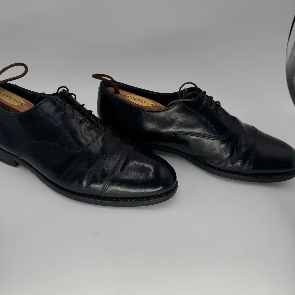 Dexter Leather Dress Shoes Men 9.5W Cap Toe Oxford Office Career Work Resort - Picture 3 of 11